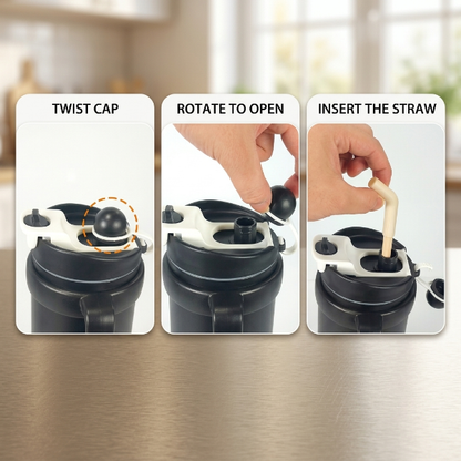 Portable Stainless Steel Travel Tumbler