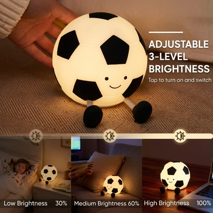 Rechargeable Football LED Night Light