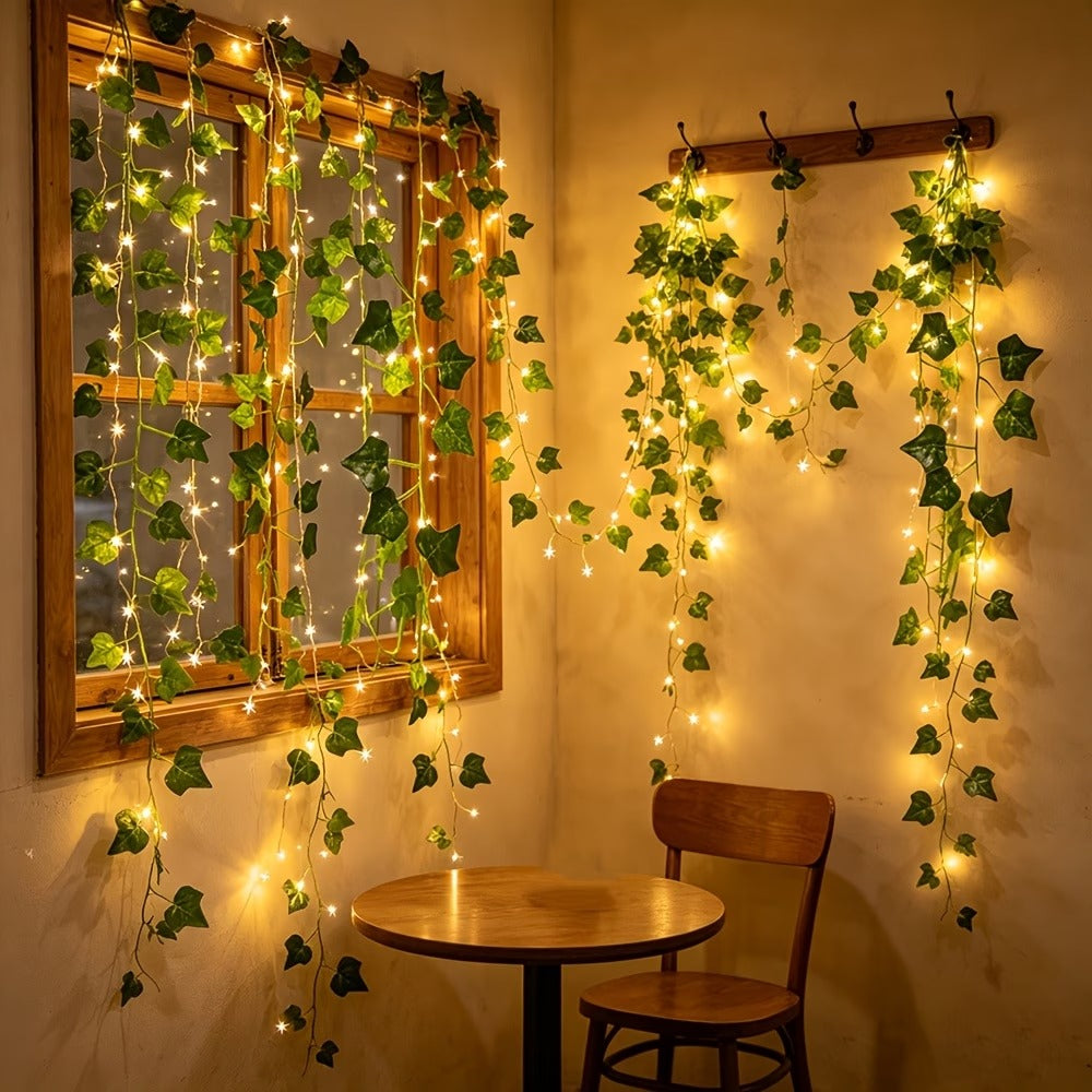 Green Artificial Hanging Strip Light (2 Meter)