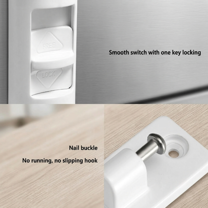 Retractable Wall Mounted Clothes Hanger