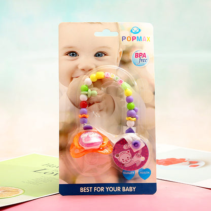 Baby Toy Anti-Fall Rope Teether With Chain