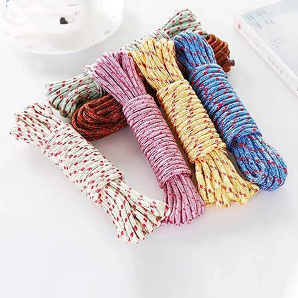 4Pcs Portable Clothes Drying Rope (10 Meter)