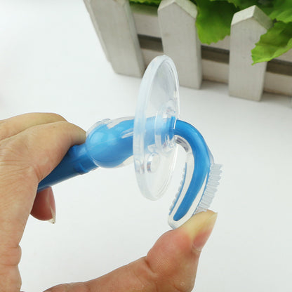 Silicone Teeth Brushing Gum Toothbrush For Baby
