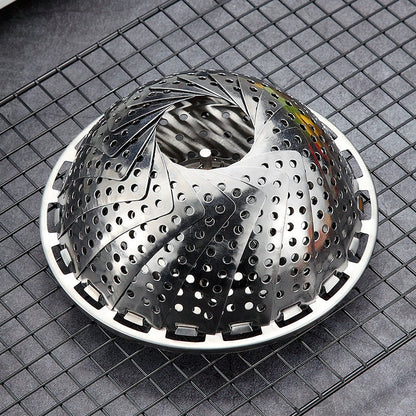 Stainless Steel Foldable Food Steamer