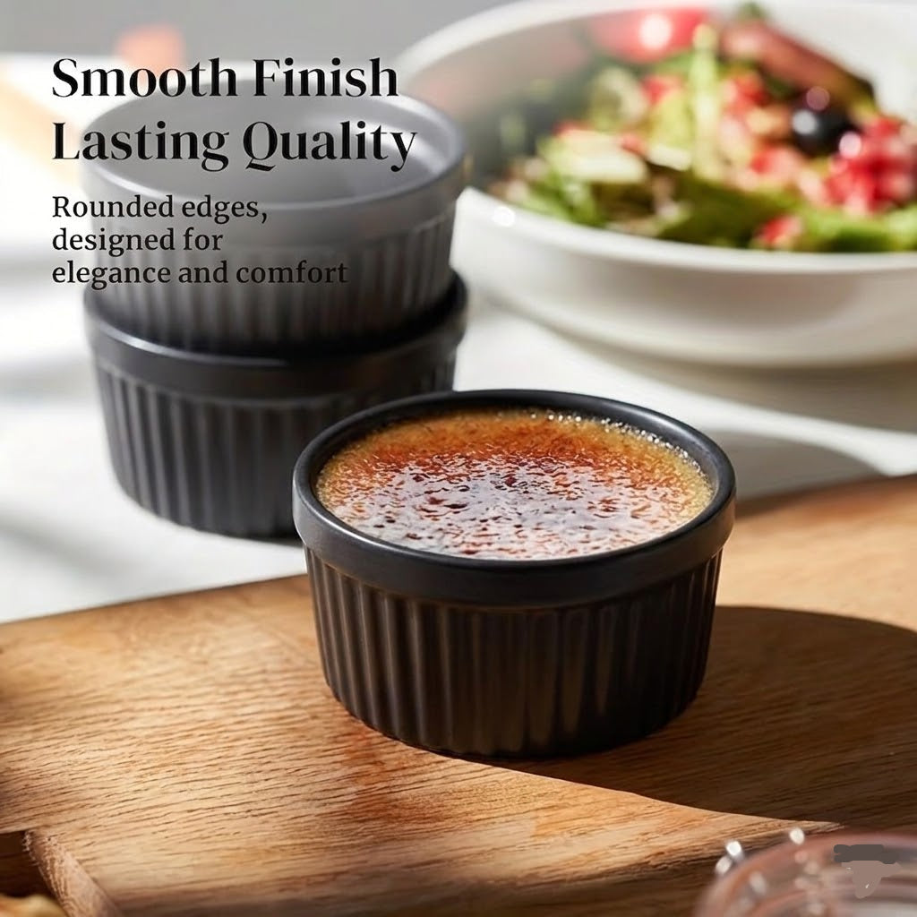 Pack of 3 Plastic Dip Sauce Bowl Set