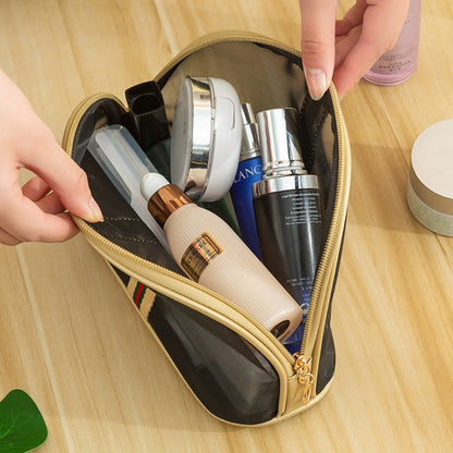 New Portable Cosmetic Makeup Organizer Mesh Bag