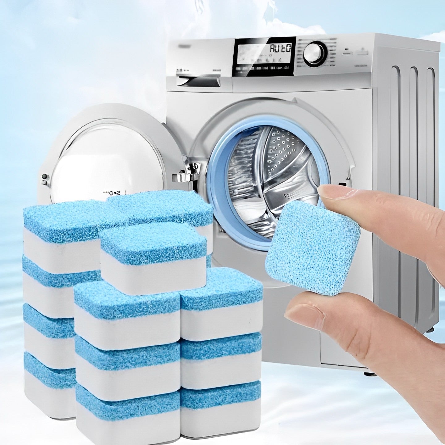 Multi-Purpose Washing Machine Cleaning Tablets
