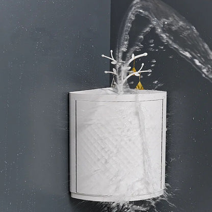 360 Degree Rotating Bathroom Shelf