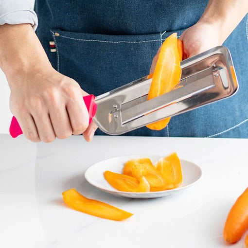 Stainless Steel Double Blade Slicer Cutter