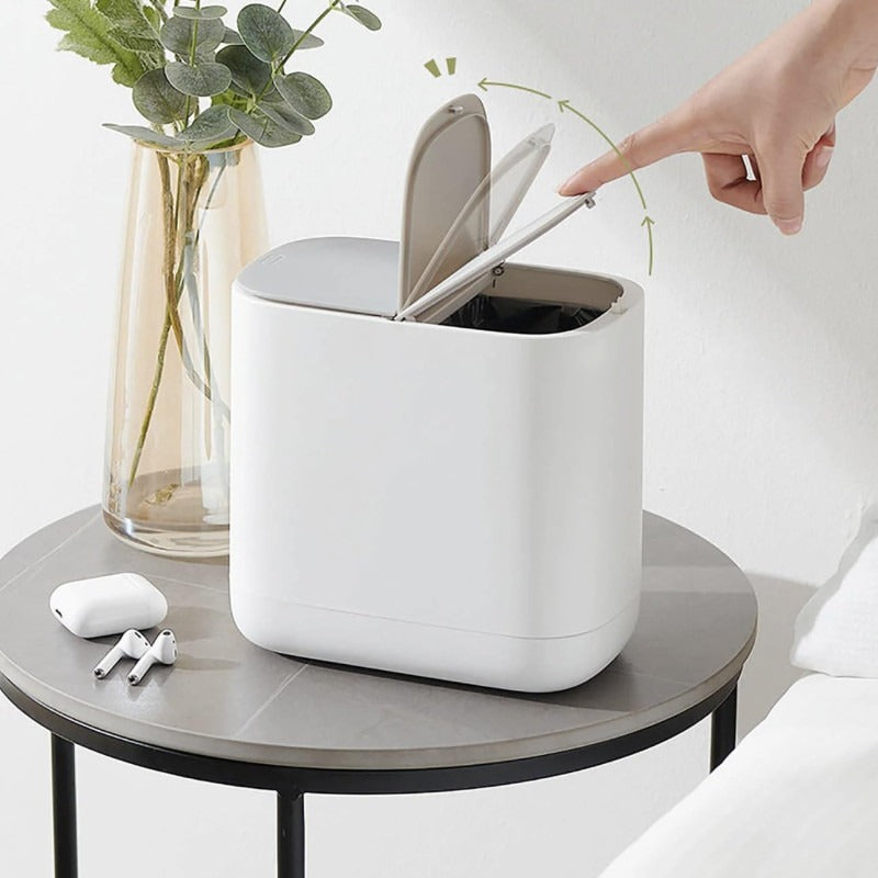 2 in 1 Tissue Holder With Trash Bin