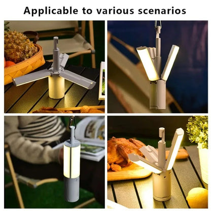Rechargeable LED Folding Camping Light