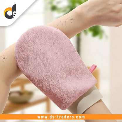 Exfoliating Gloves Mitten Remove Dead Skin Bath Body Scrub