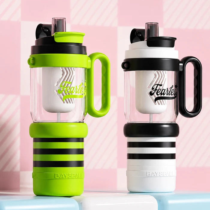 4 in 1 Portable Sports Water Bottle