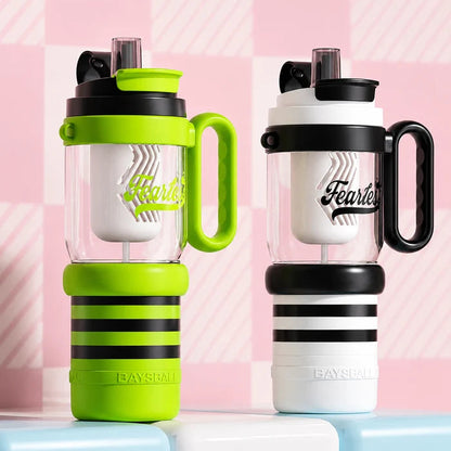 4 in 1 Portable Sports Water Bottle