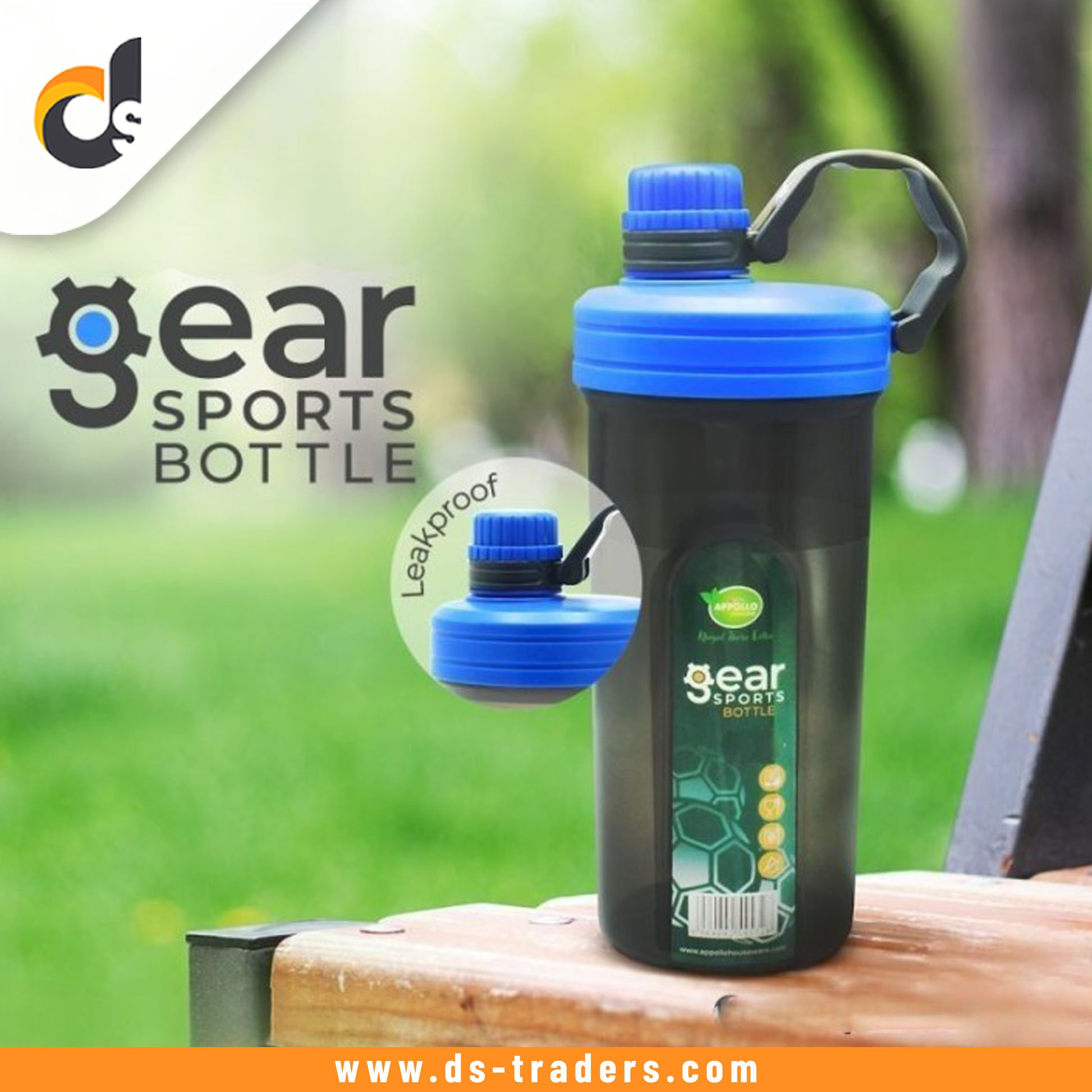 1PC Fitness Sports Water Bottle