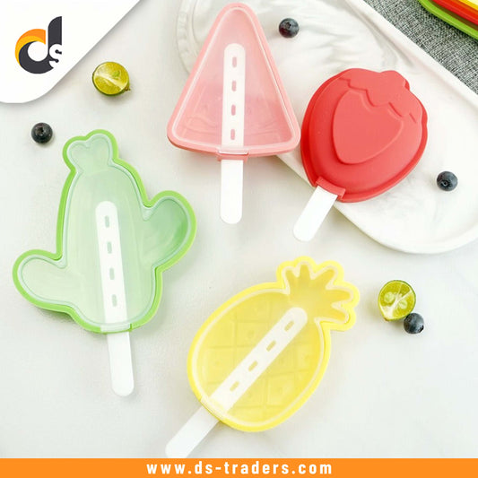 1PC Fruit Shape Silicon Ice Pop Mold