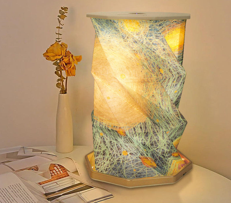 USB Rechargeable Foldable Paper Table Lamp