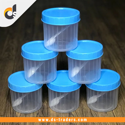 6 Pcs Multipurpose Food Storage Jars