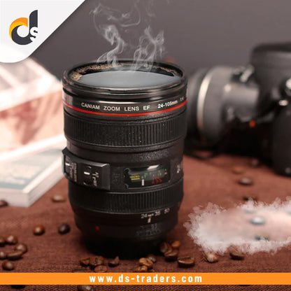 Camera Lens Coffee Cup