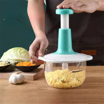 Multifunctional Manual Push Chopper 2-Liter