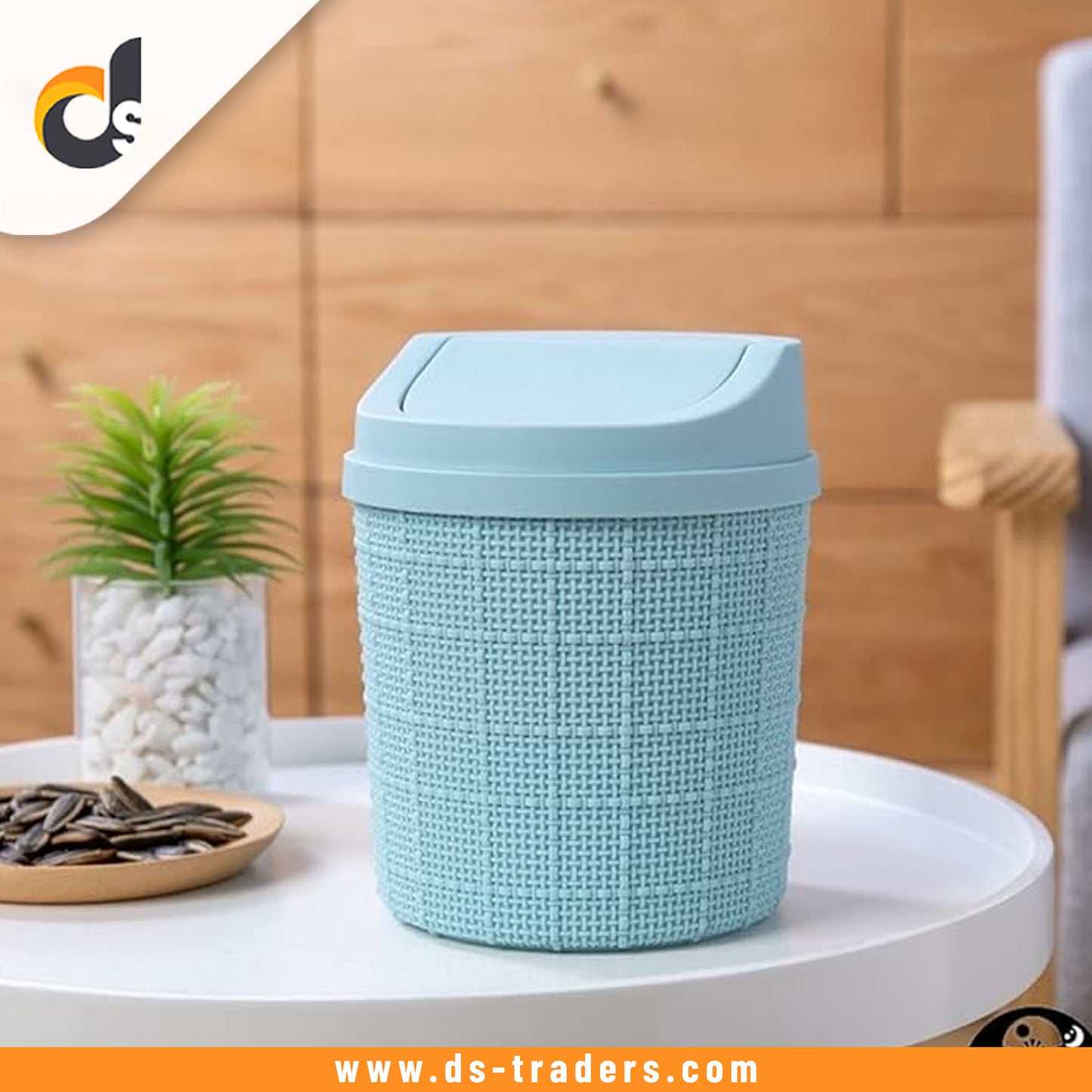 1 PC Mini Trash Table Dustbin