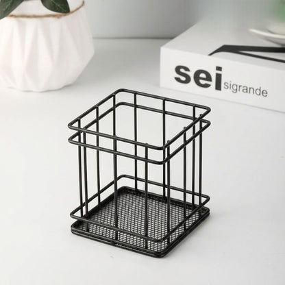 Desktop Iron Storage Bucket