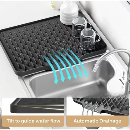 Anti Slip Silicone Dish Drying Mat