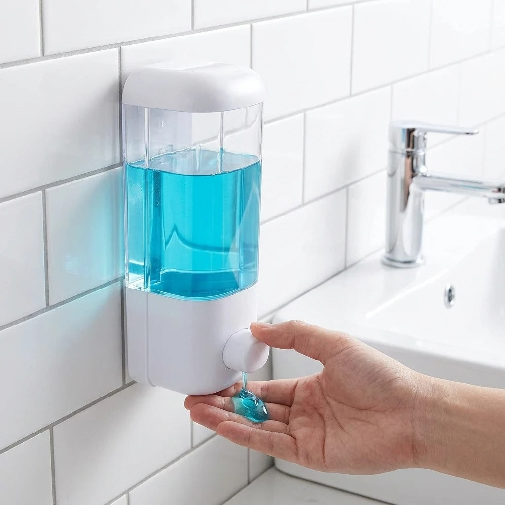 Wall-Mounted Manual Press Soap Dispenser