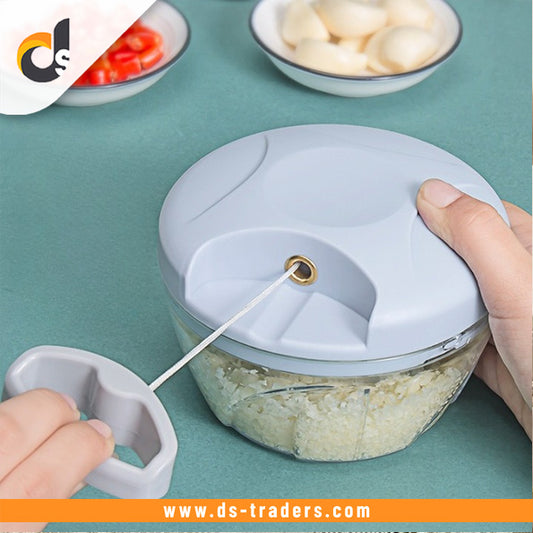 3 Blade Manual Vegetable Speedy Chopper