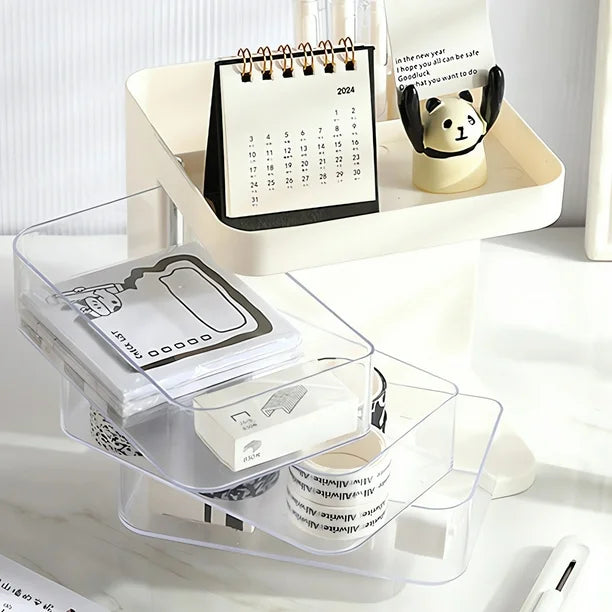 3 Layer Rotating Multipurpose Organizer