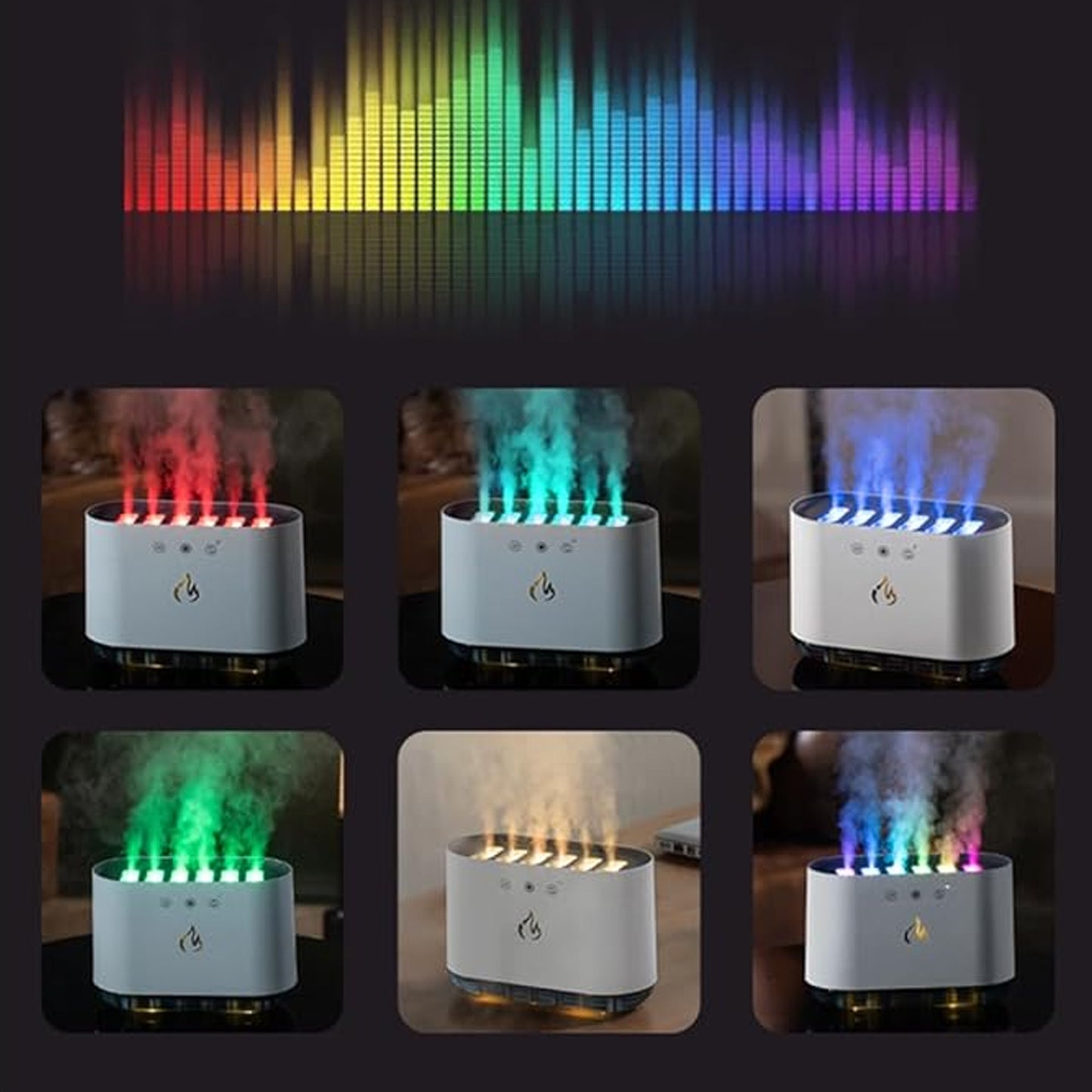 Ultrasonic Colorful Pickup Humidifier