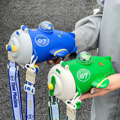 Airplane Shape Kids Water Bottle