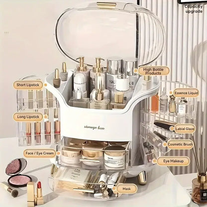 Premium Acrylic All-in-One Cosmetic Storage Cabinet