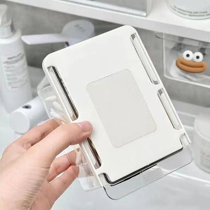 Self Adhesive Pull-Out Drawer Style Storage Box
