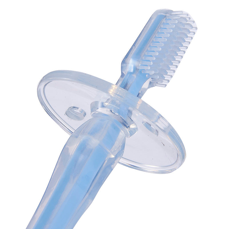 Silicone Teeth Brushing Gum Toothbrush For Baby
