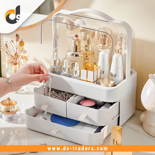 3 Drawer Portable Storage Cosmetic Box