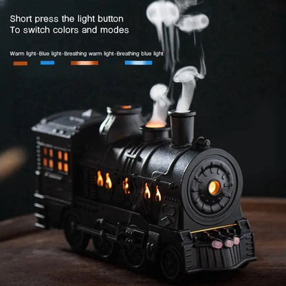 Retro Train Aromatherapy Diffuser and Humidifier