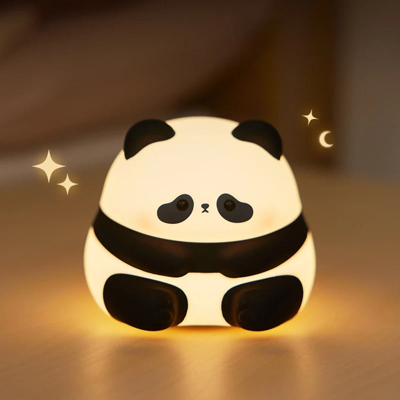 Rechargeable Silicon Panda Sensor Lamp