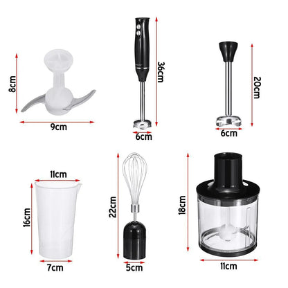 4-in-1 Stainless Steel Electric Blender
