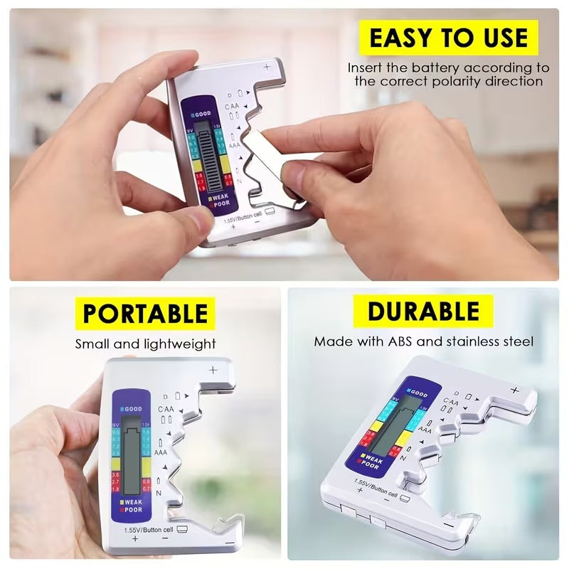 Portable Digital Battery Tester