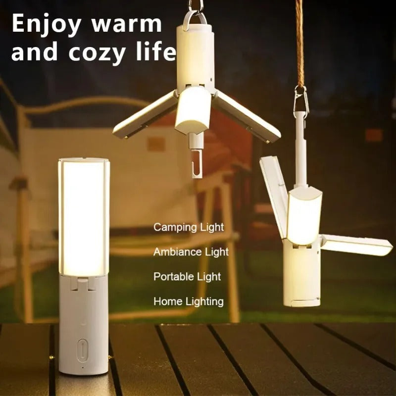 Rechargeable LED Folding Camping Light