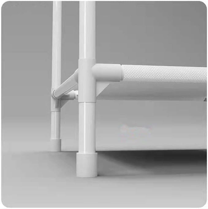 Corner Coat Rack With Mlti Storage Shelf Cabinet