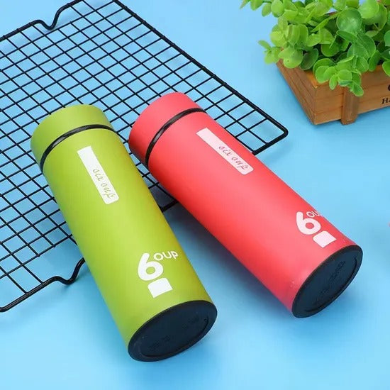 Printed Glass Water Bottle 450 ML