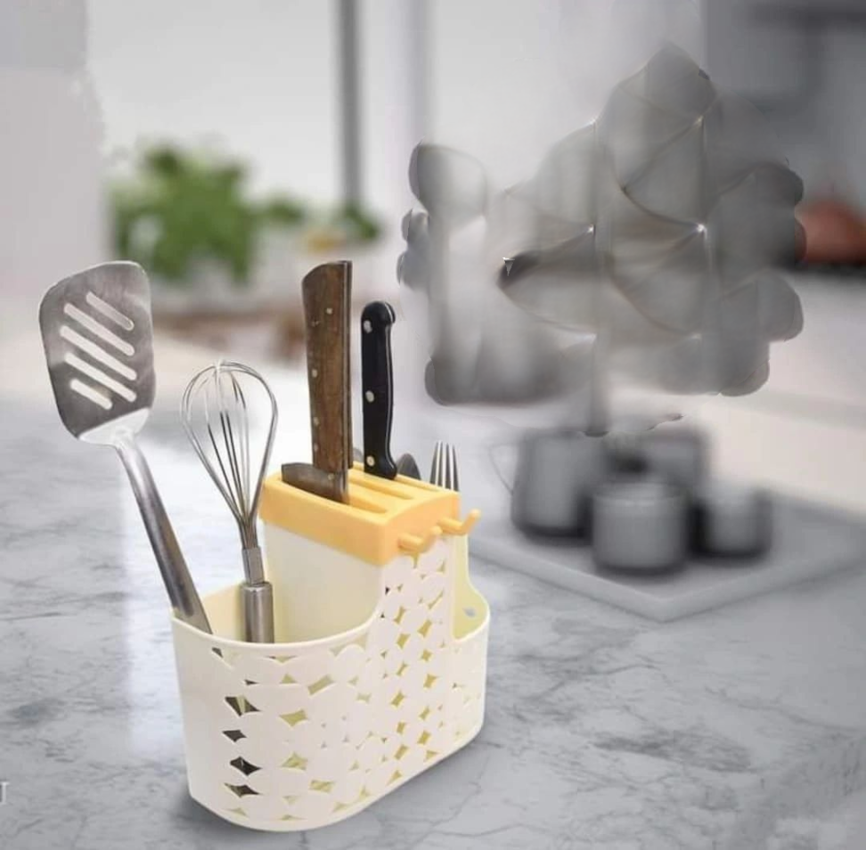 Multi-function Drain Cutlery Spoon Holder