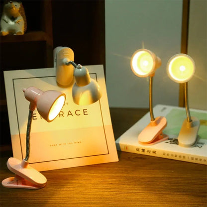 Portable Mini LED Book Light with Clip