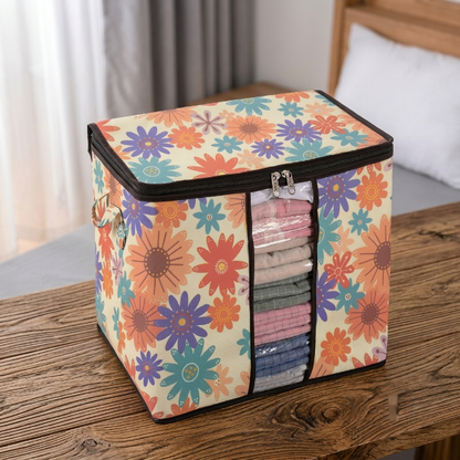 Floral Foldable Storage Organizer