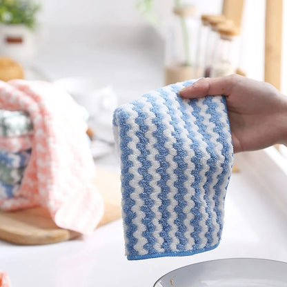 3PCs Microfiber Cleaning Cloth Towel