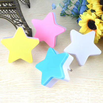 Star Shape Socket Night Lamp