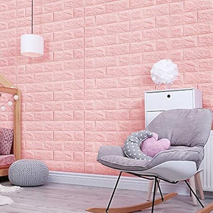 Wall Sticker Brick Sheets (30x27 Inches)