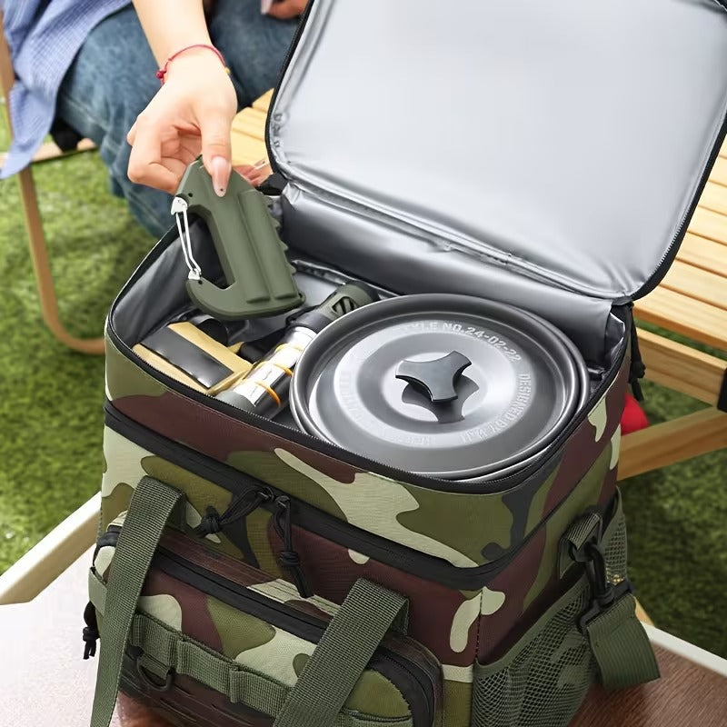 2 Layer Tactical Outdoor Picnic Lunch Bag